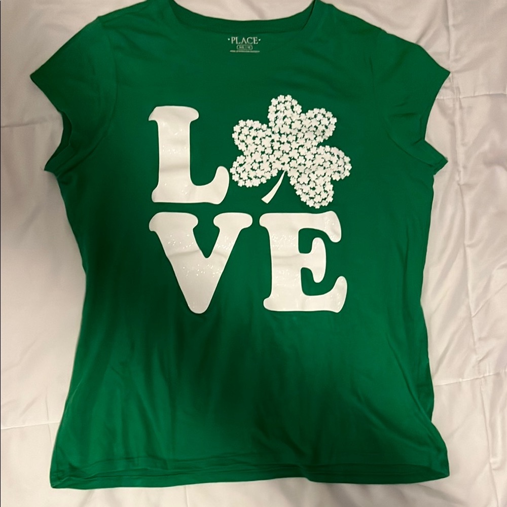 Place Green Fitted Polo T-Shirt